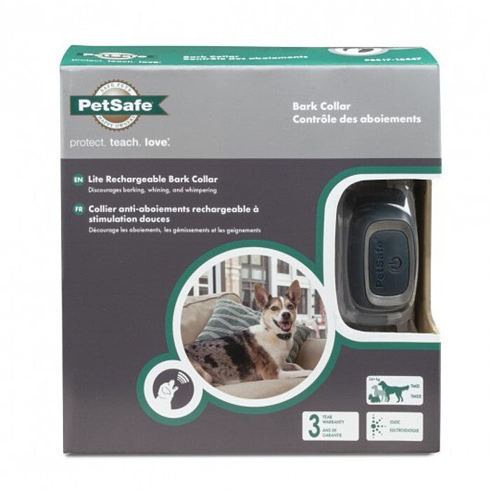 PetSafe Lite Rechargeable Bark Collar For Small Dogs