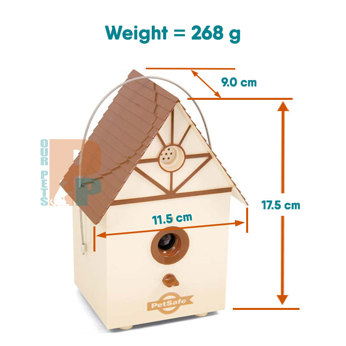 PetSafe Ultrasonic Outdoor Bark House Our Pets Perfect Paws