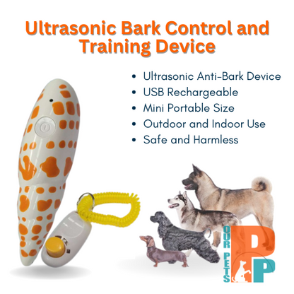 HandHeld Ultrasonic Shell For Bark Control And Dog Training