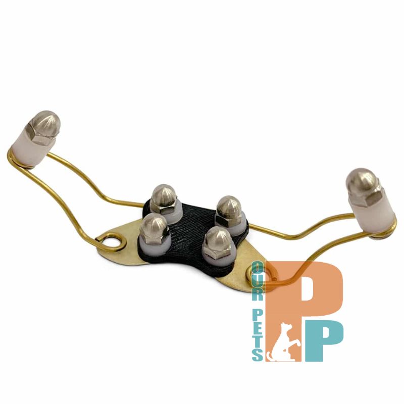 Educator  Titanium Flex Wing Comfort Pads CPAD-033 for Long-Haired Big Dogs