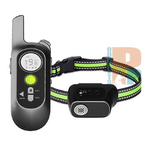 Rechargeable Remote Training Collar With Voice Recorder