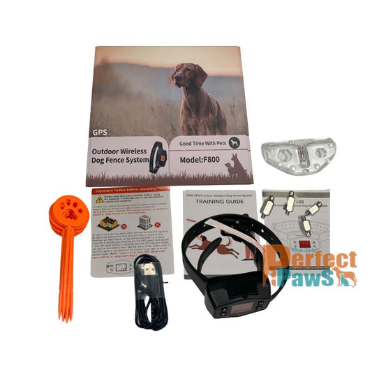 GPS Outdoor Wireless Dog Fence System - F800