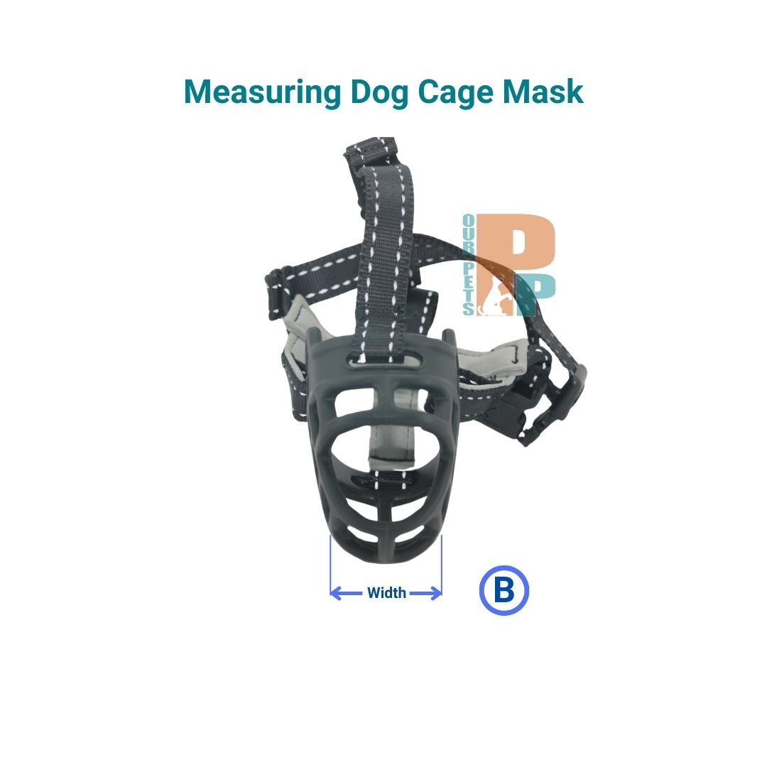 Dangerous Dog Muzzle Silicone Mask