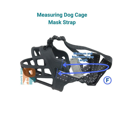 Dangerous Dog Muzzle Silicone Mask